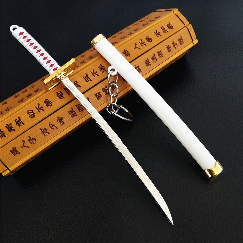 Cool Sword Model Alloy Keychain Pendant