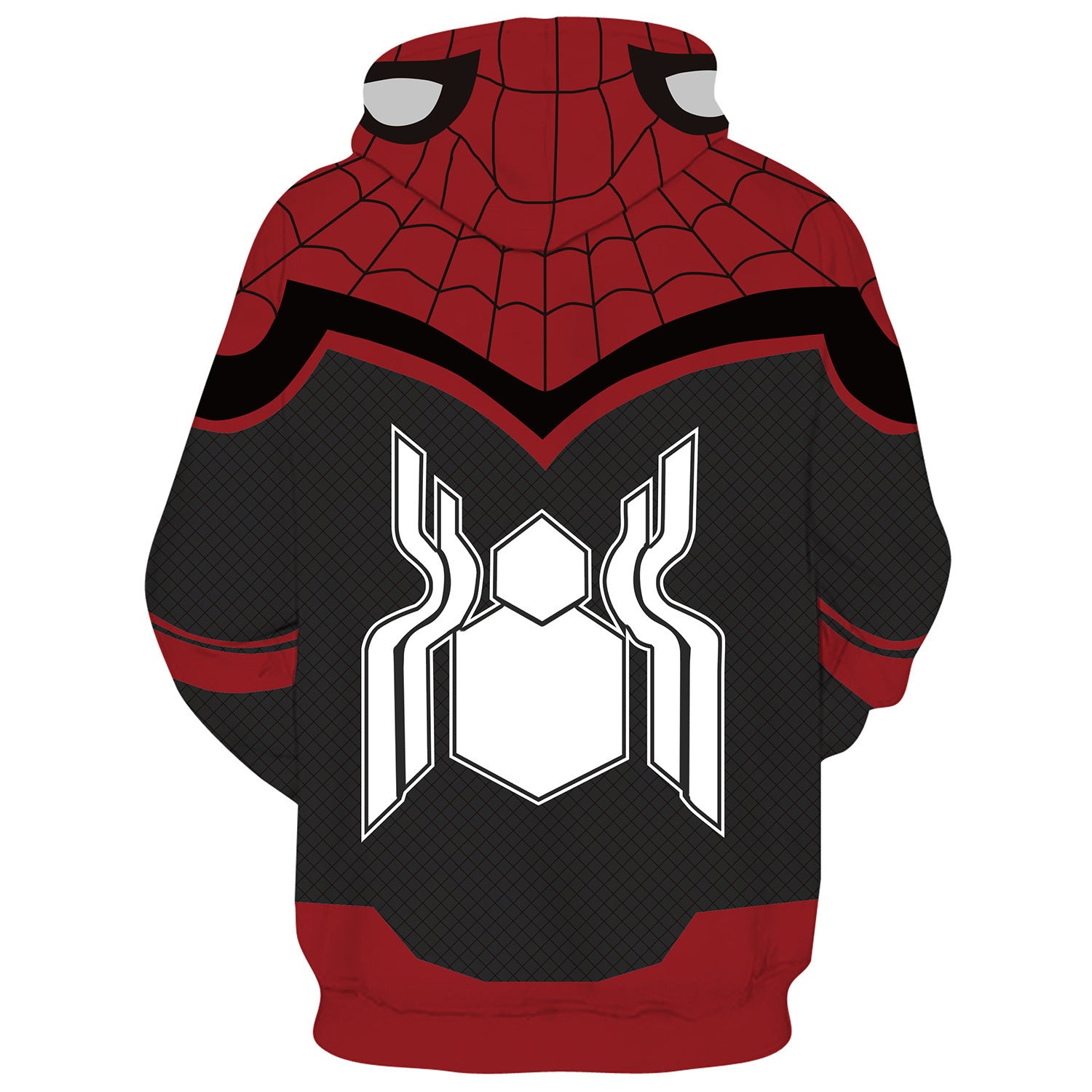 Unisex Comic Spider 3D Printed Cosplay Hoodie