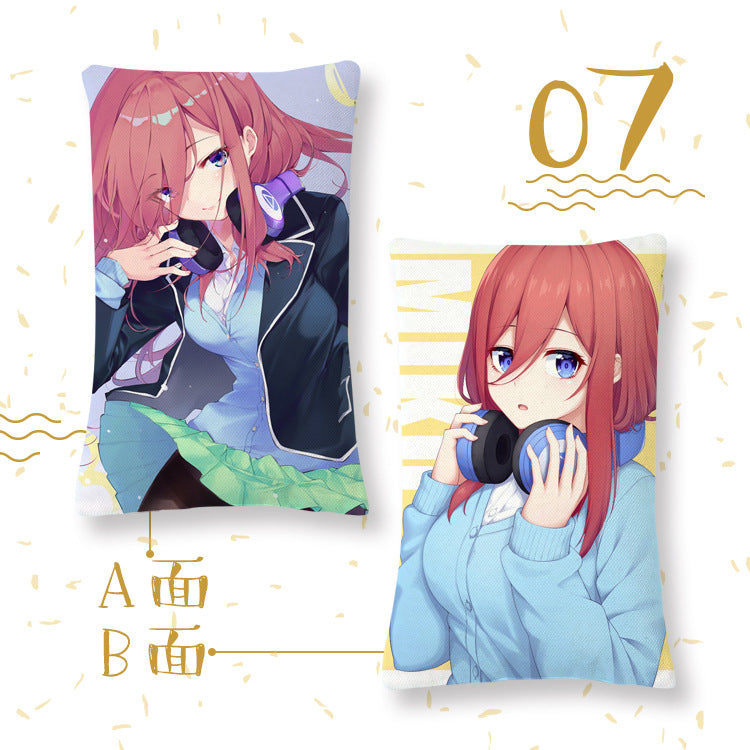 Anime Throw Pillow Cover