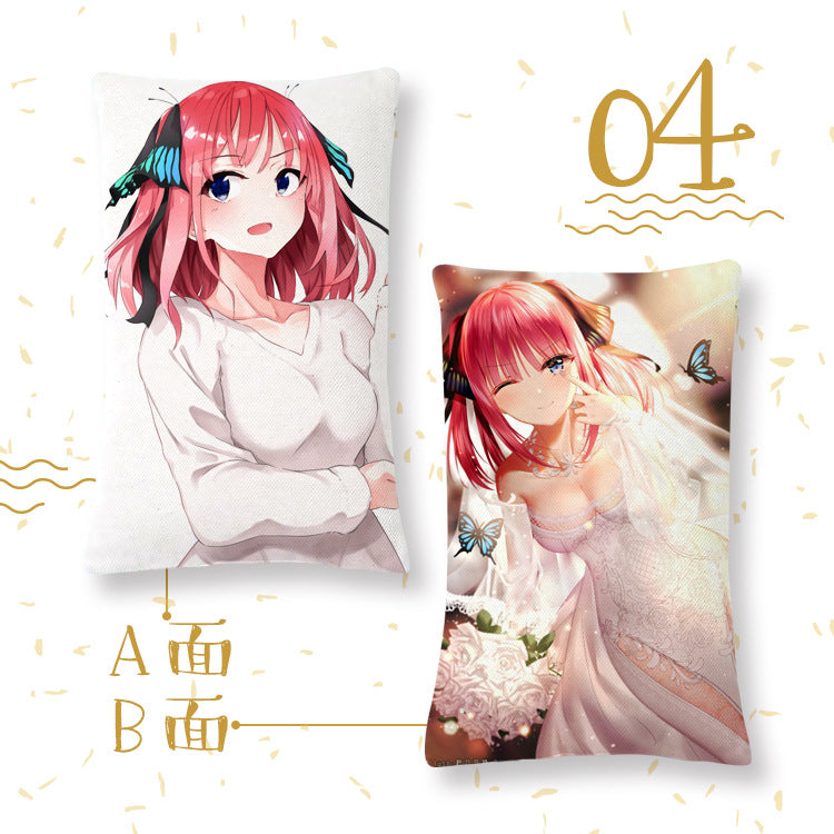 Anime Throw Pillow Cover