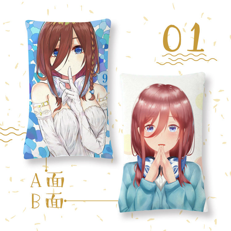 Anime Throw Pillow Cover