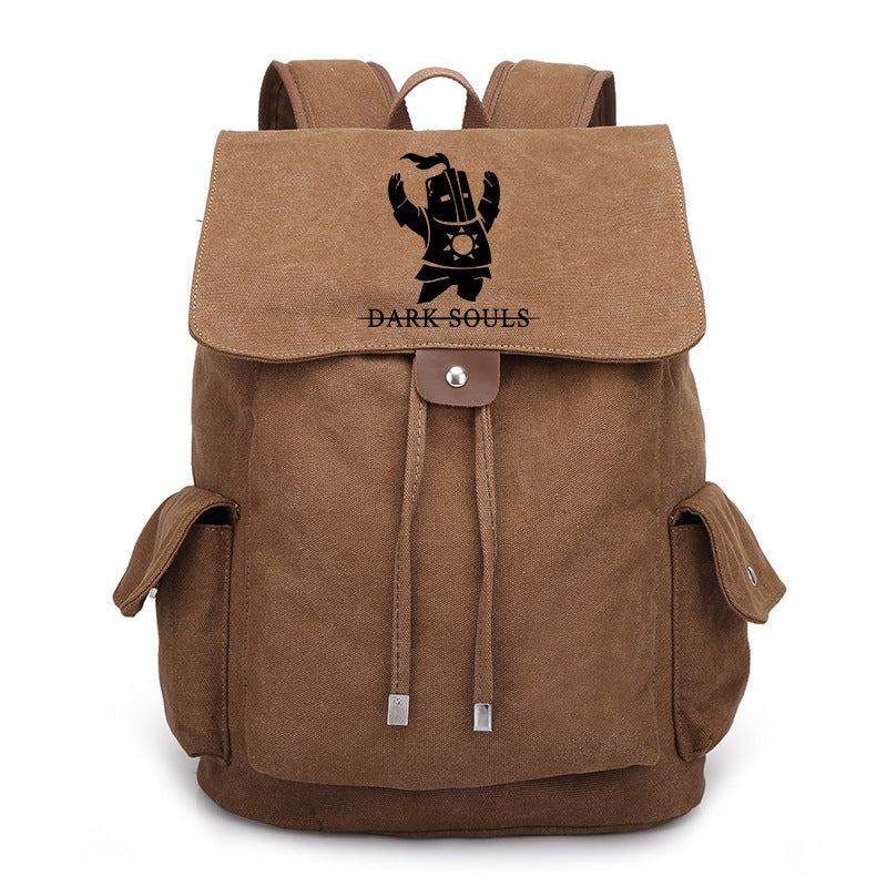Trendy Game Canvas Backpack