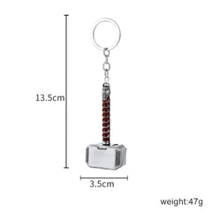 Avengers Thor Hammer Keychain Pendant