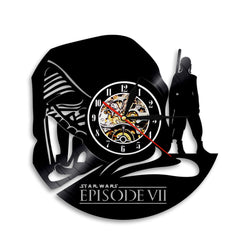 SW Silhouette Vinyl Record Wall Clock