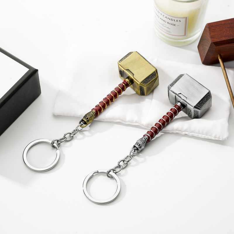 Avengers Thor Hammer Keychain Pendant