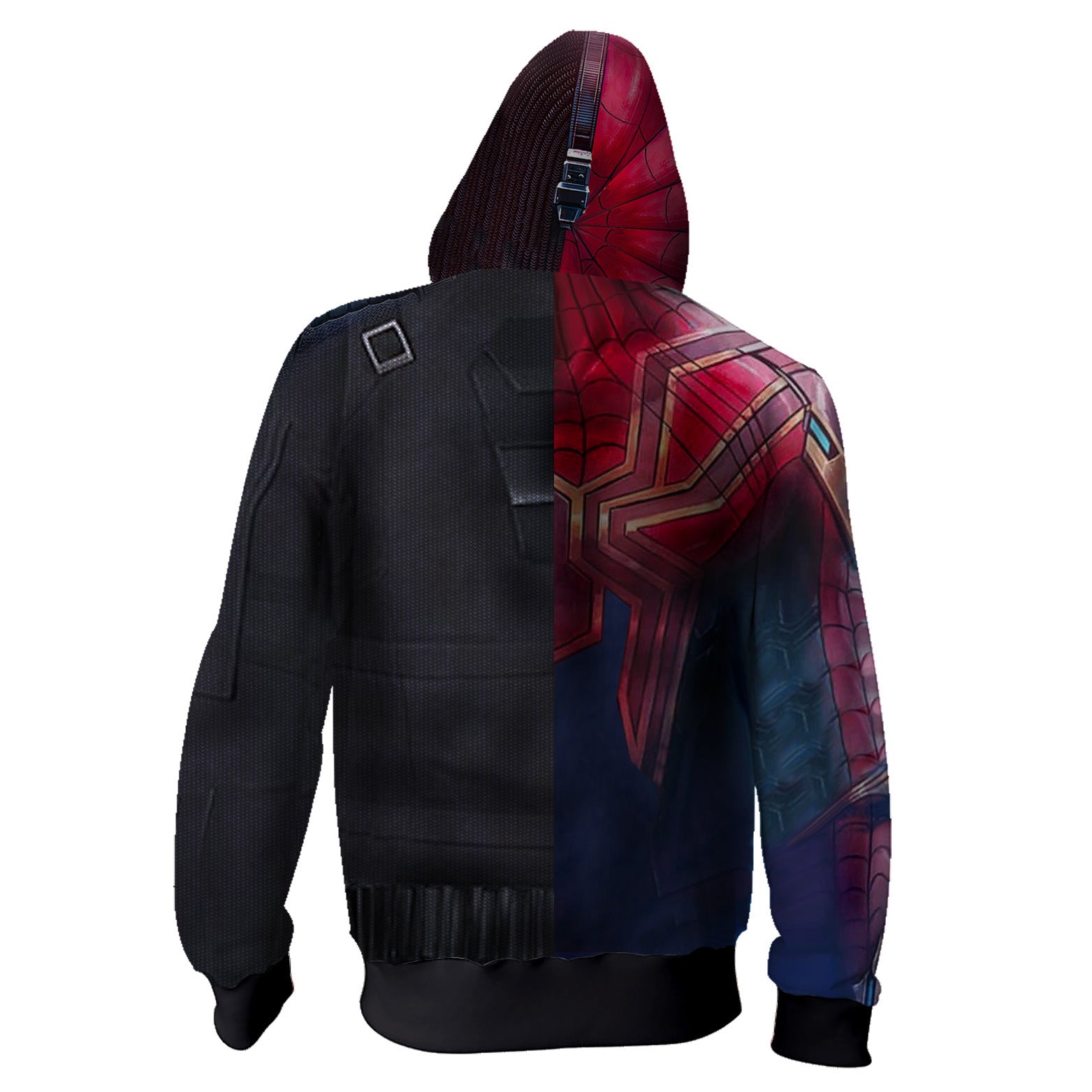 Unisex Comic Spider 3D Printed Cosplay Hoodie