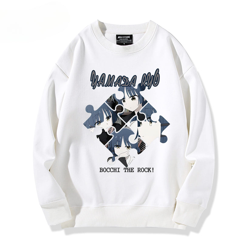 Women's Anime Cos Crew Neck Sweatshirt