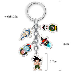 Cute Anime Double-sided Acrylic Keychain