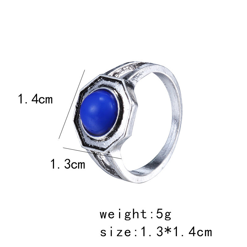 Retro Vampire Diaries Cosplay Ring