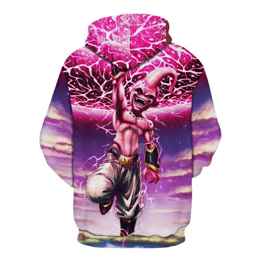 Unisex Anime Digital Print Cospaly Loose Hoodie