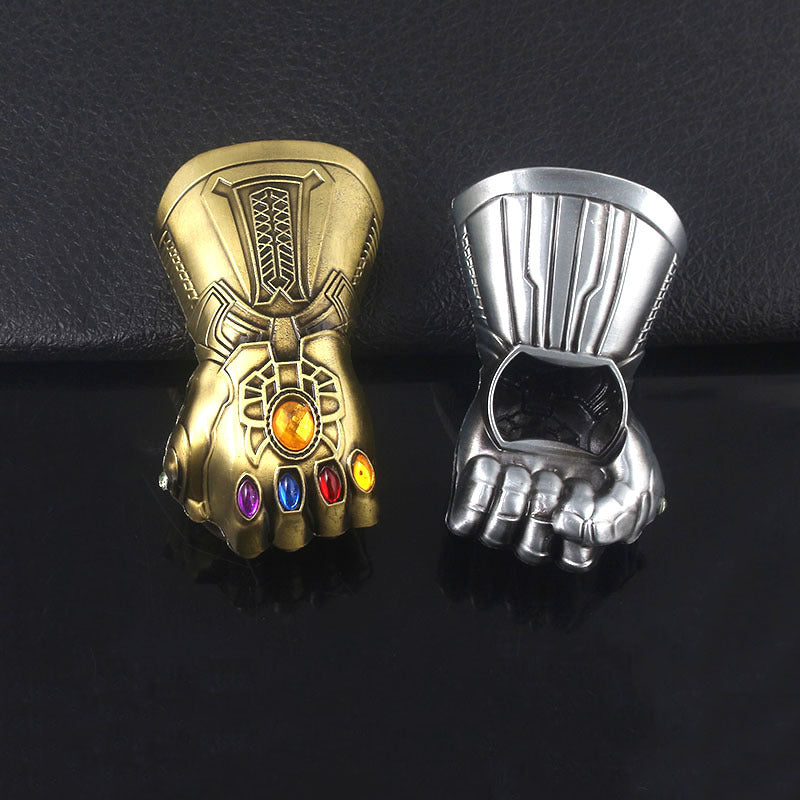 Thanos Glove Bottle Opener Keychain Pendant
