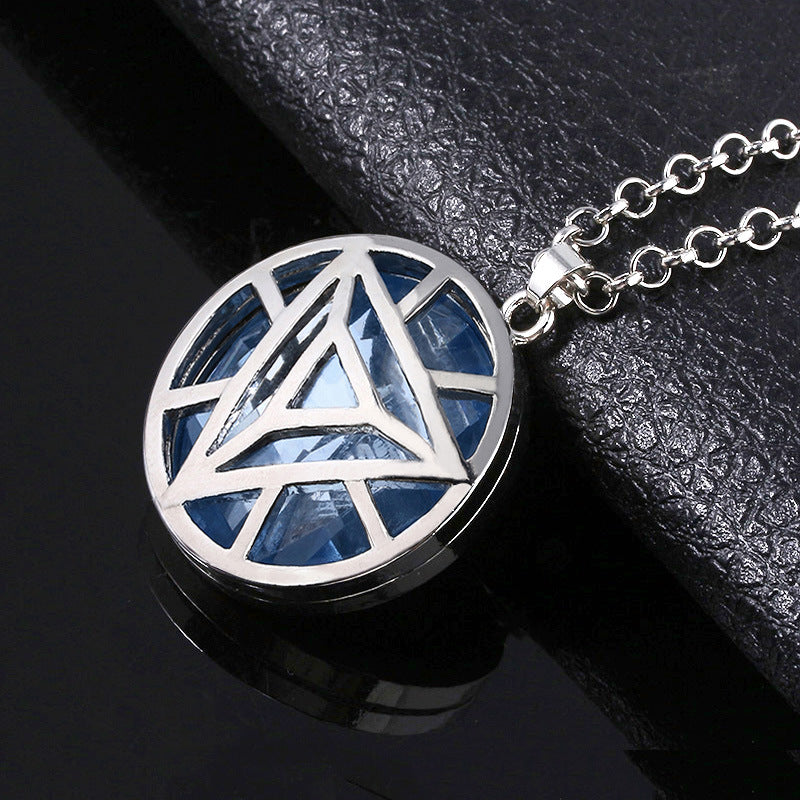 Tony Stark Arc Reactor Necklace