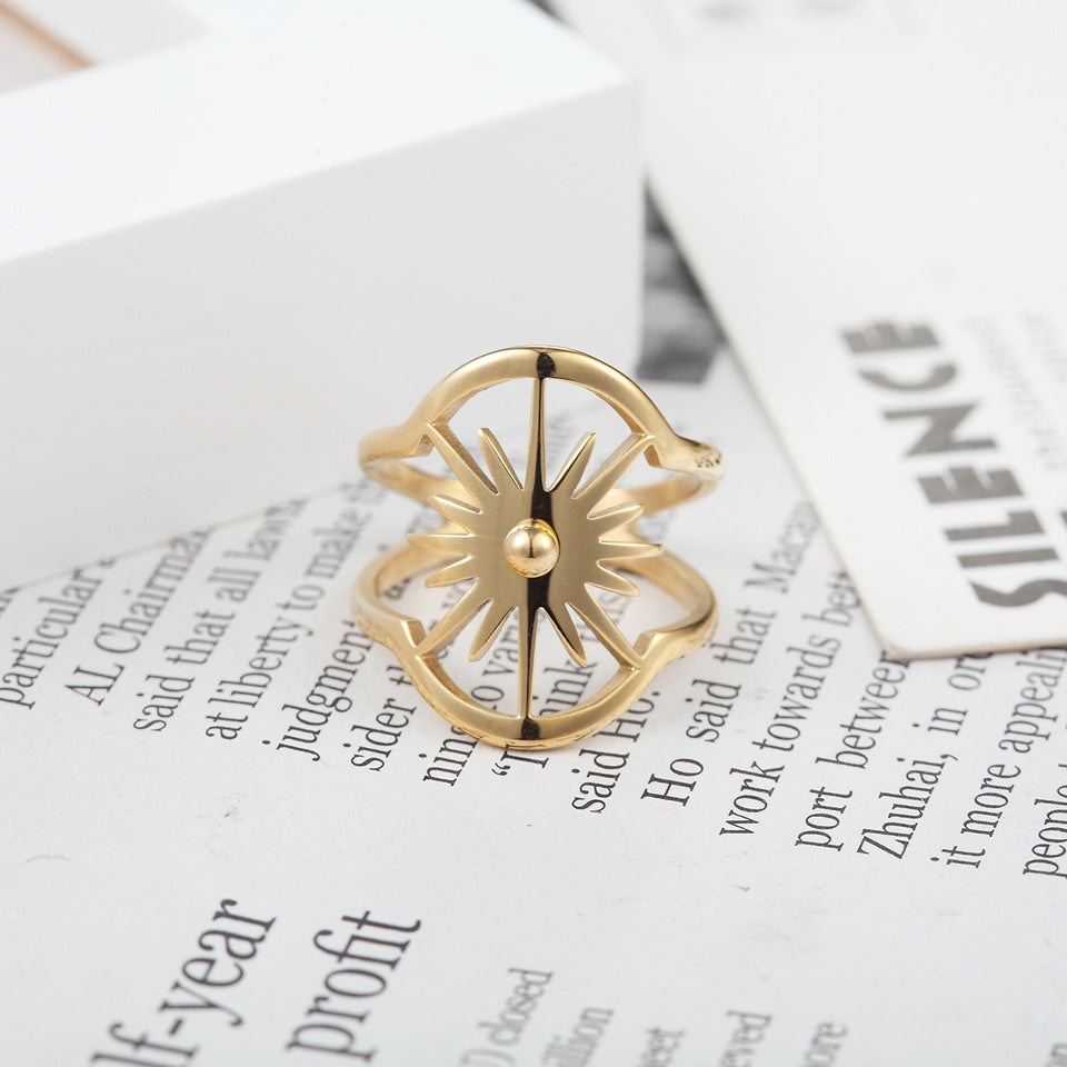 Supernatural Titanium Steel Ring