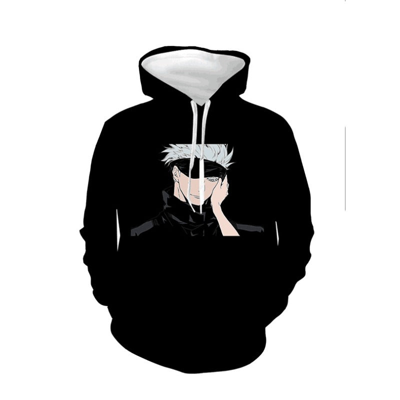 Unisex Anime Cosplay 3D Print Sports Hoodie