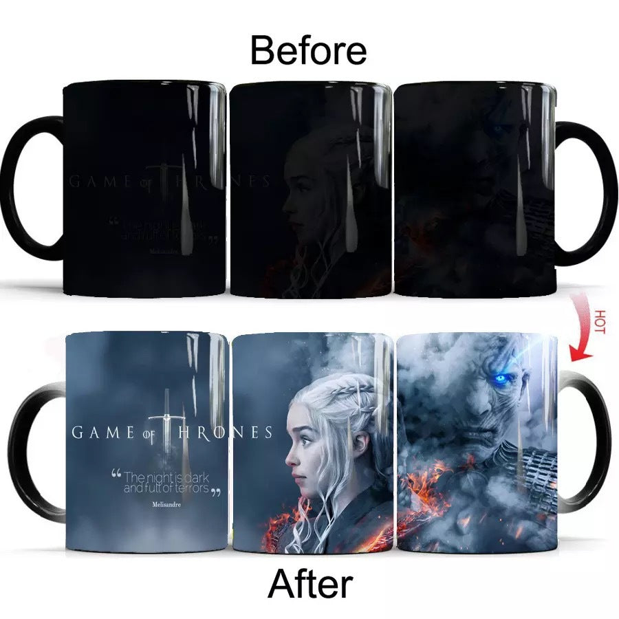 Dragon Ceramic Color Changing Mug
