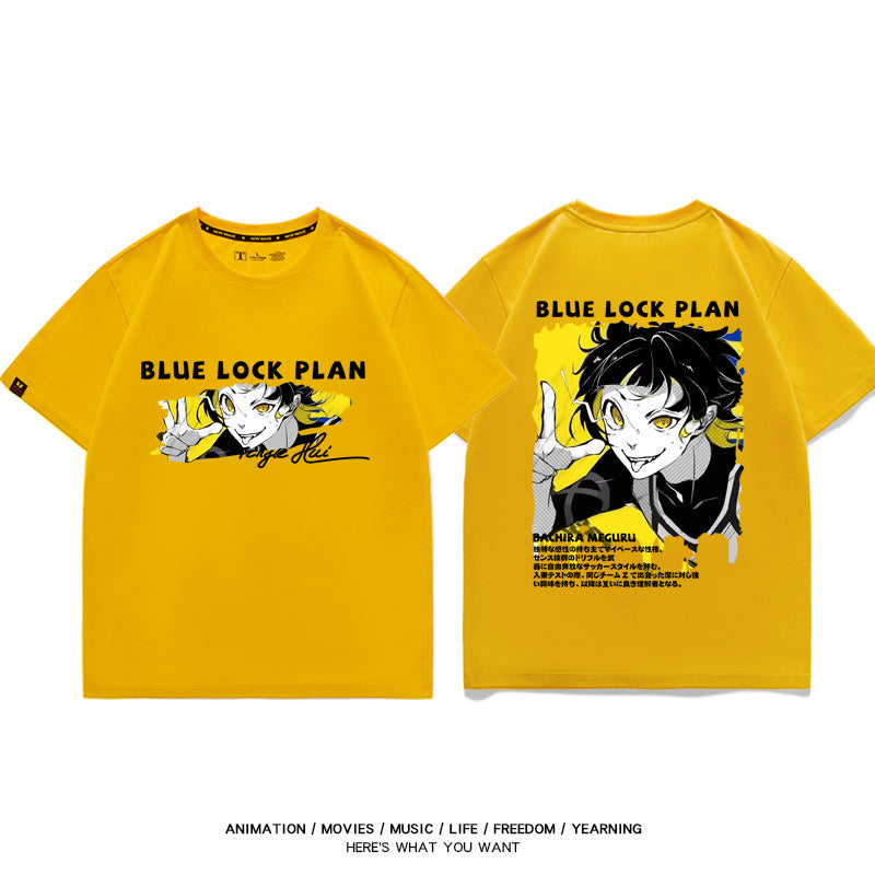 Casual Anime Print Short-sleeved T-shirt