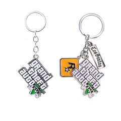 Game Metal Keychain Pendant