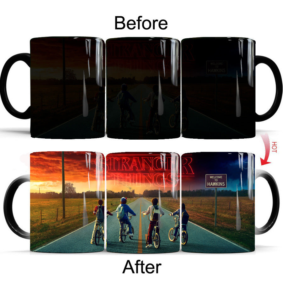 Creative TV Color Changing Coffee Mug