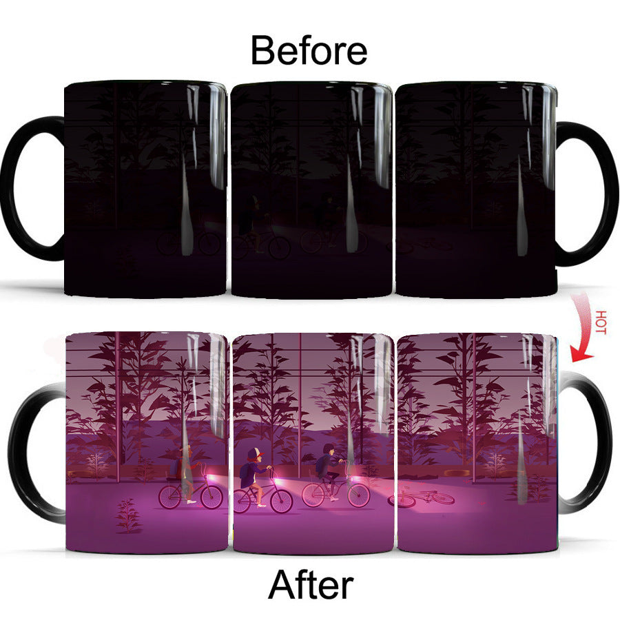 Creative TV Color Changing Coffee Mug