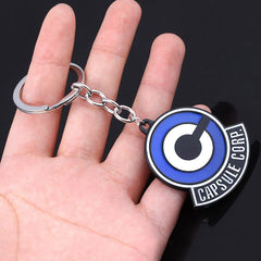 CAPSULE CORP Anime Keychain Pendant Necklace