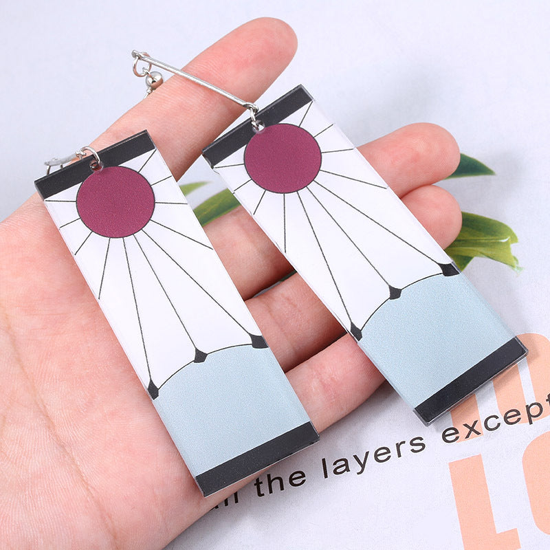 Chic Anime Cosplay Acrylic Earrings