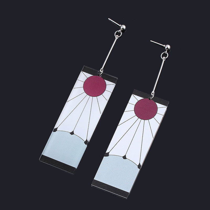 Chic Anime Cosplay Acrylic Earrings