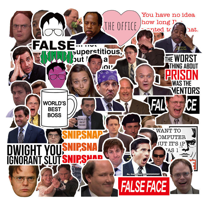The Office Graffiti Stickers
