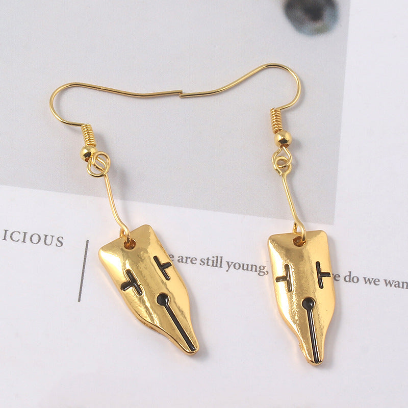 Jojo Rohan Kishibe Cosplay Earrings