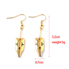 Jojo Rohan Kishibe Cosplay Earrings