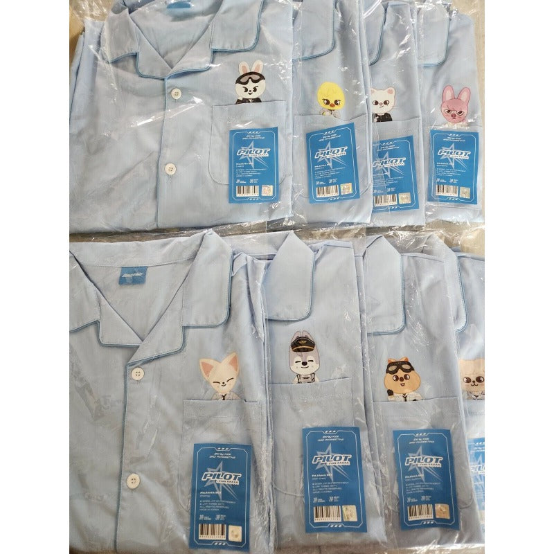 Cute Kpop Cartoon Short Sleeve Pajamas Set