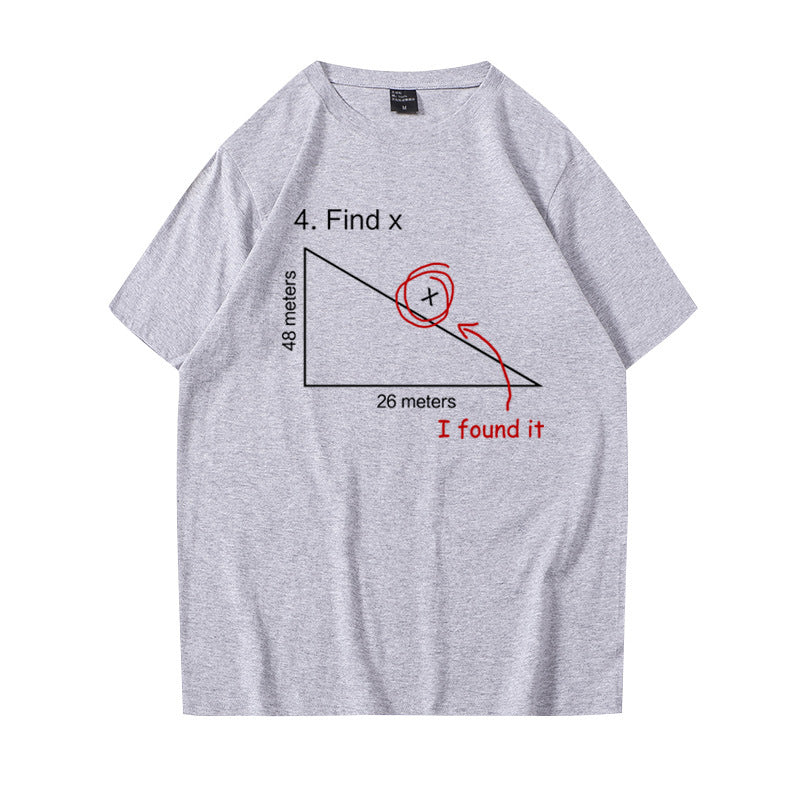 Unisex Tom Find X Formula Cotton T-shirt