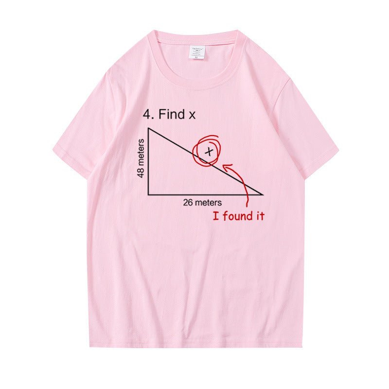Unisex Tom Find X Formula Cotton T-shirt