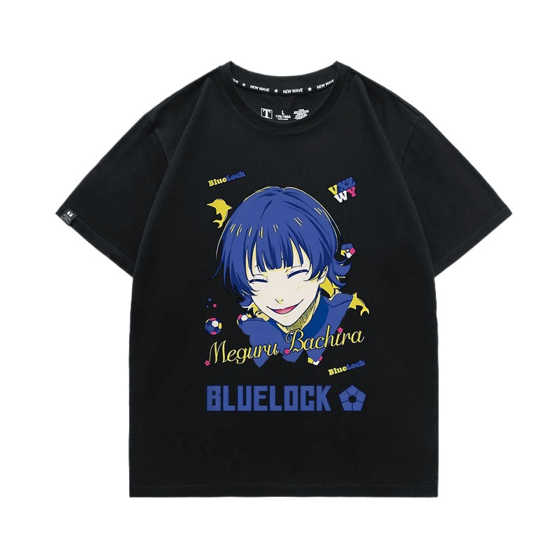 Unisex Anime Printed Short Sleeve T-Shirt