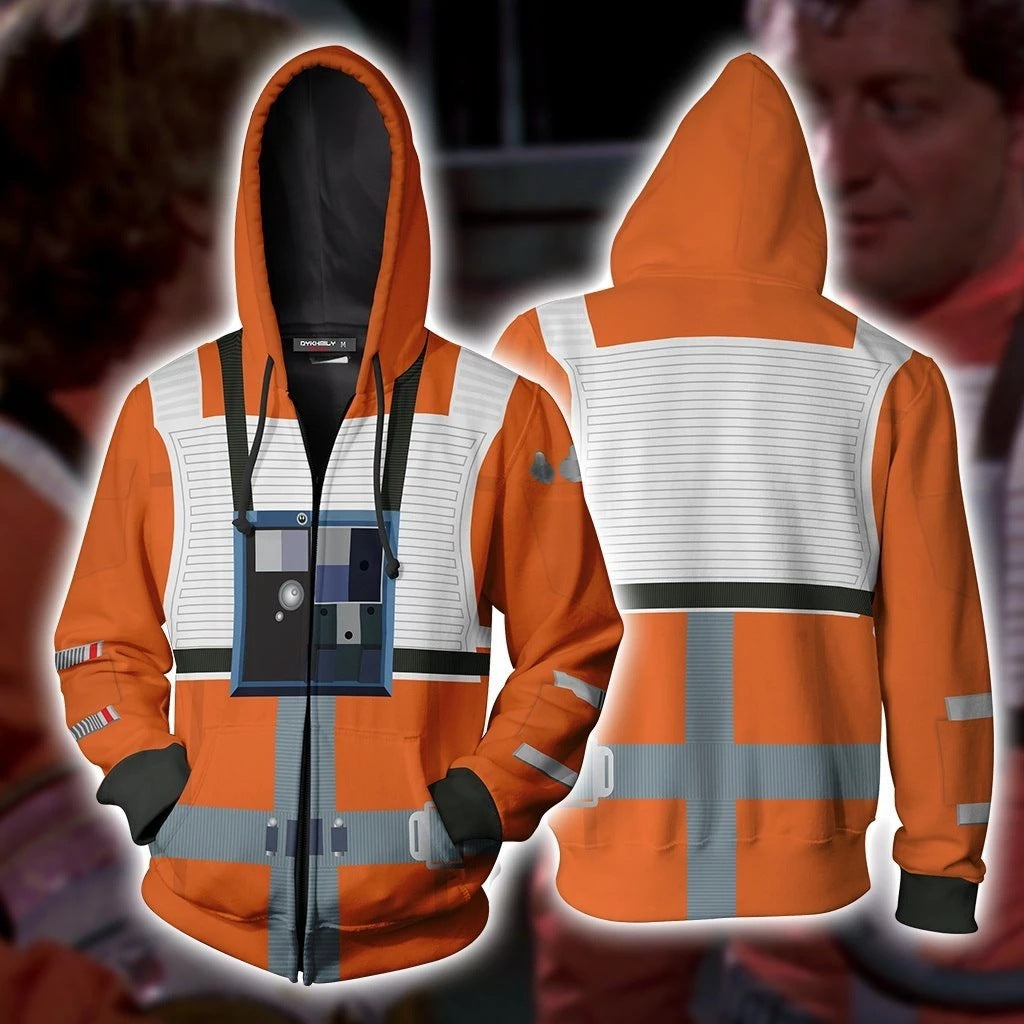 Unisex Comic Series 3D Cosplay Loose Hoodie