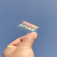 KPOP Laser Sticker