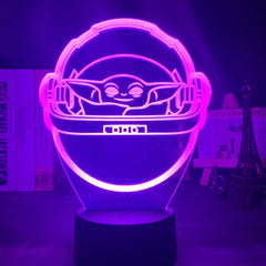 Colorful Comic 3D Night Light