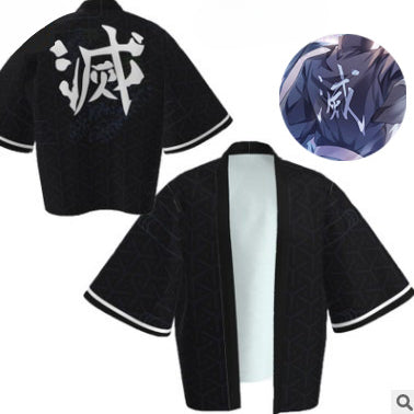 Casual Anime Tanjiro Cosplay Cloak Pajamas