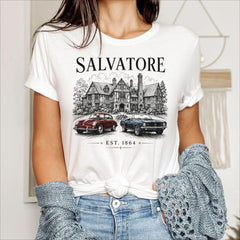 Vintage Salvatore's Family Fall Graphic T-Shirt
