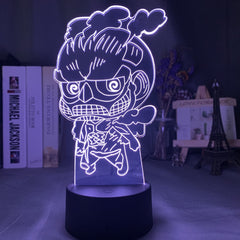 Colorful Anime Acrylic 3d Night Light