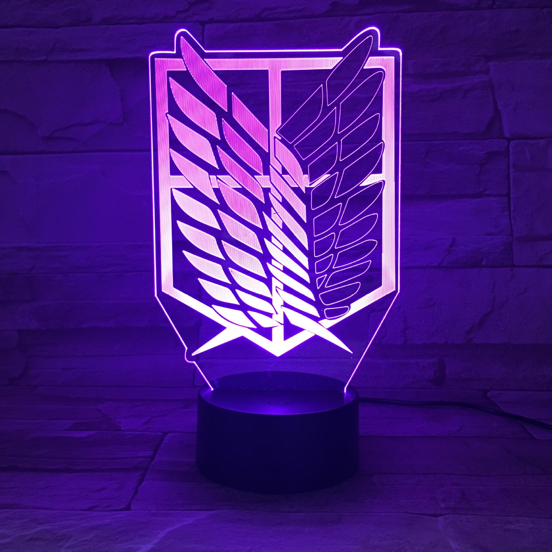 Colorful Anime Acrylic 3d Night Light