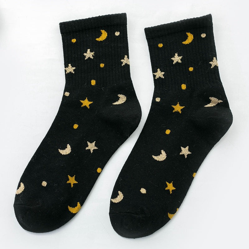 Cosmic Cotton Socks