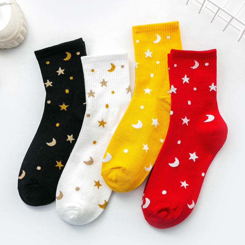 Cosmic Cotton Socks