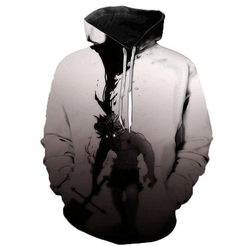 Trendy Anime Cosplay 3D Print Hoodie