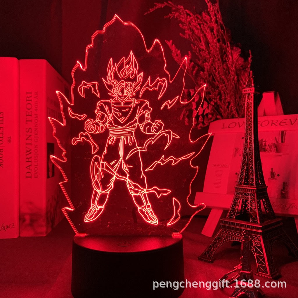 Goku Vegeta LED Night Light
