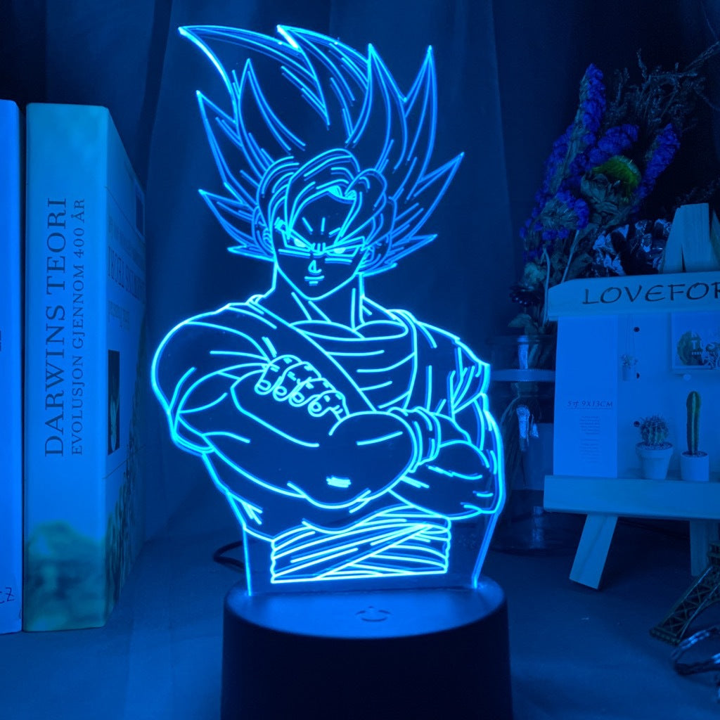 Goku Vegeta LED Night Light