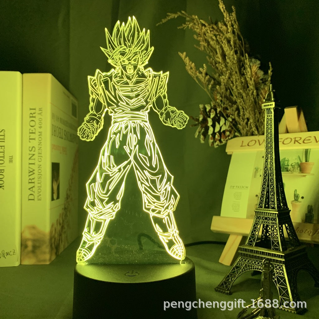 Goku Vegeta LED Night Light