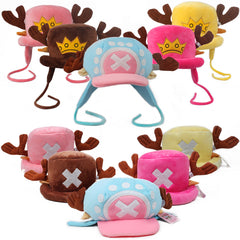 Cute Chopper Plush Warm Cosplay Hat