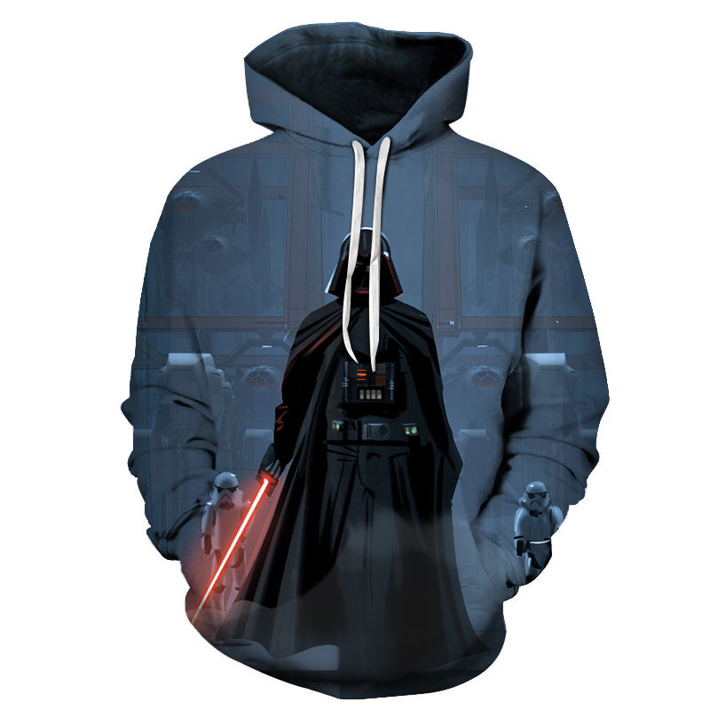 Cool Men's 3D Printed Pullover Hoodie