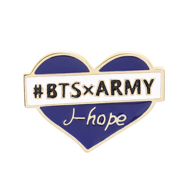 Vintage KPOP Badge Brooch
