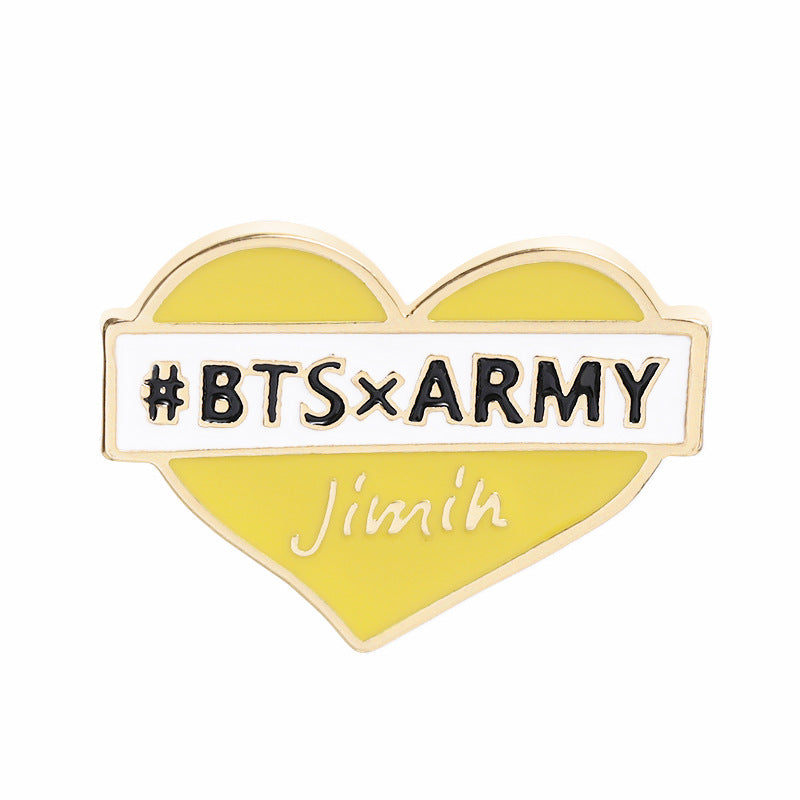 Vintage KPOP Badge Brooch